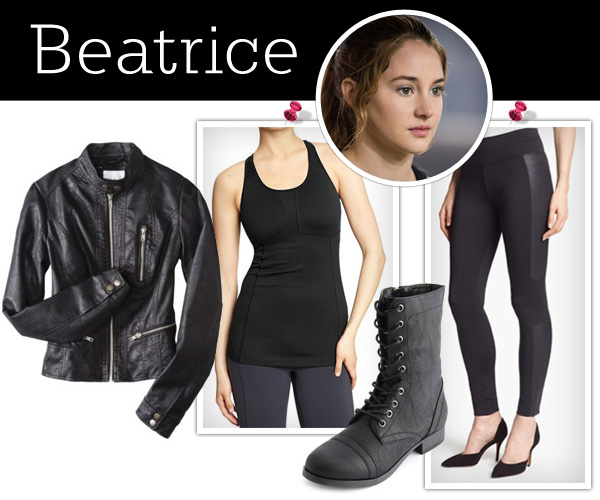 Tris Divergent Outfits.