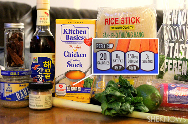Thai shrimp noodle soup | Sheknows.com - ingredients