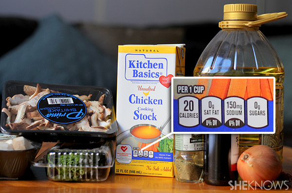 Wild mushroom soup | Sheknows.com - ingredients