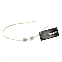 Remington Metal Headband with Flowers (remingtonproducts.com, $10)