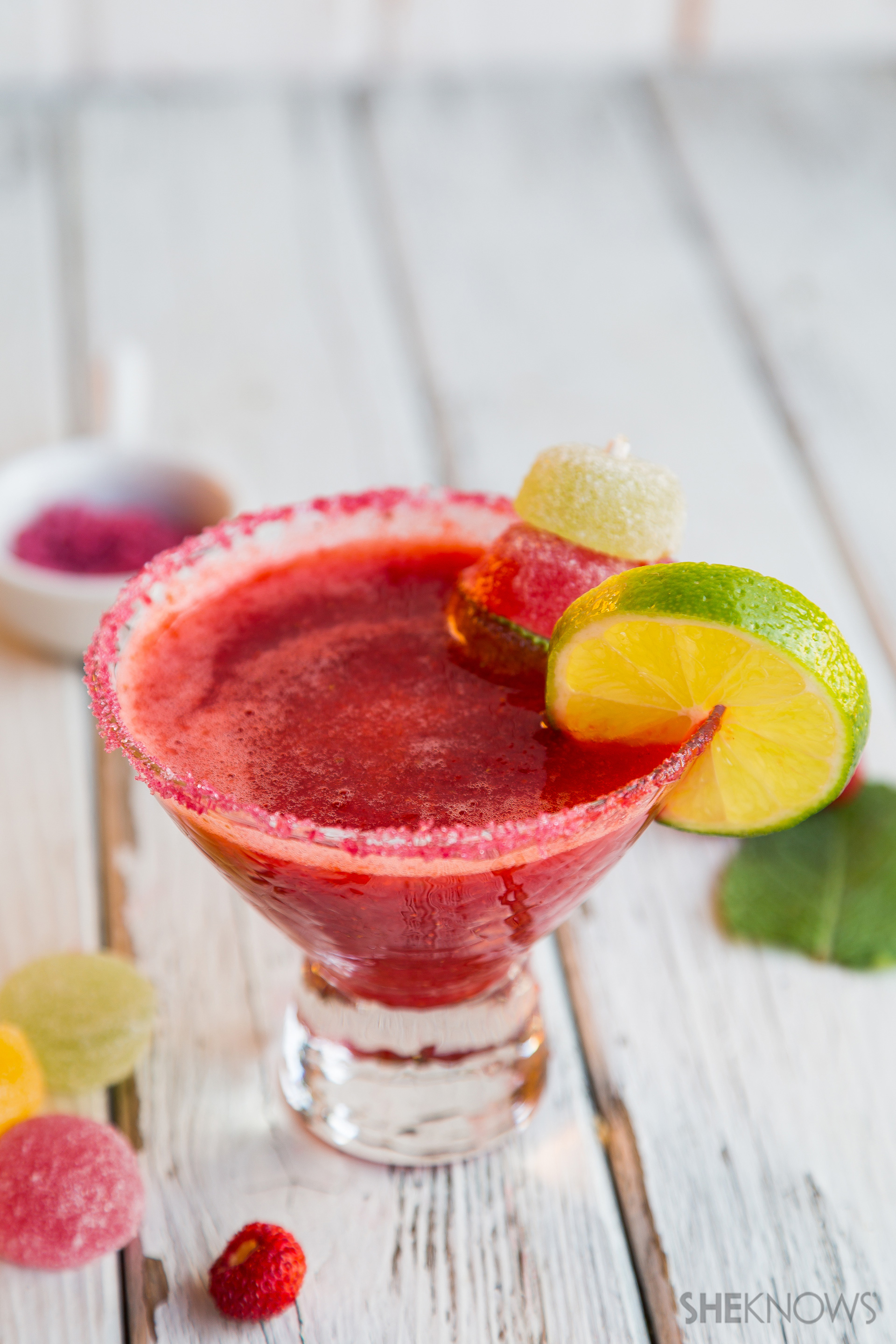 Non-alcoholic strawberry margarita recipe