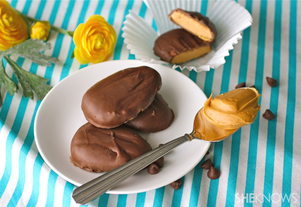 Copycat Reese's peanut butter eggs