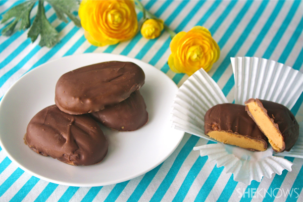 Copycat Reese's peanut butter eggs