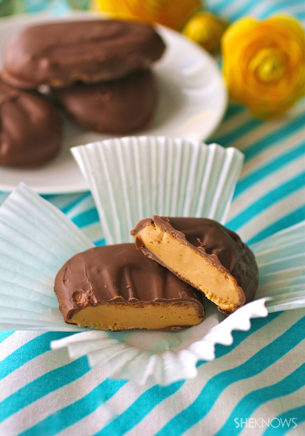 Copycat Reese's peanut butter eggs