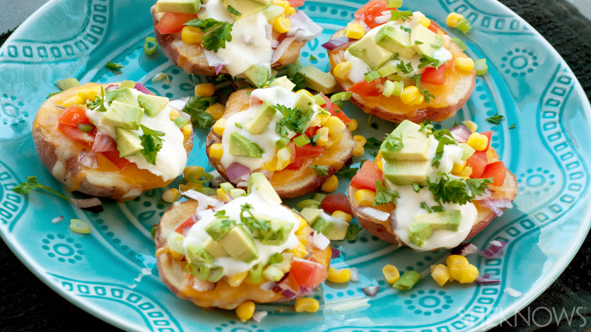 Tex-mex stuffed potato poppers recipe
