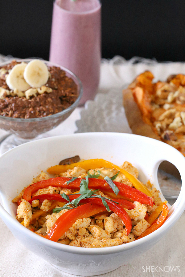 Easy vegan brunch menu