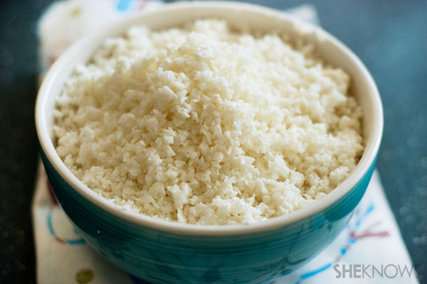 Basic cauliflower rice recipe
