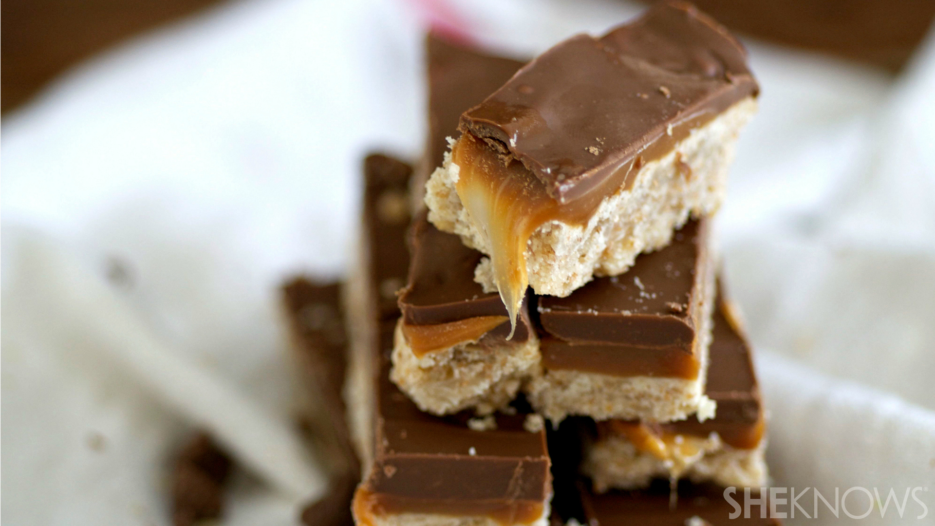 Easy Twix Bars