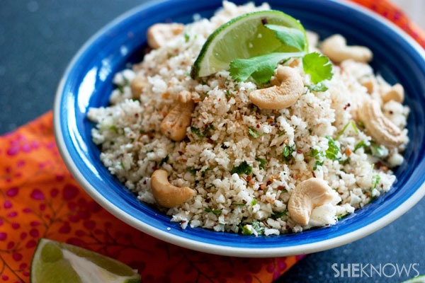 Thai infused cauliflower rice recipe