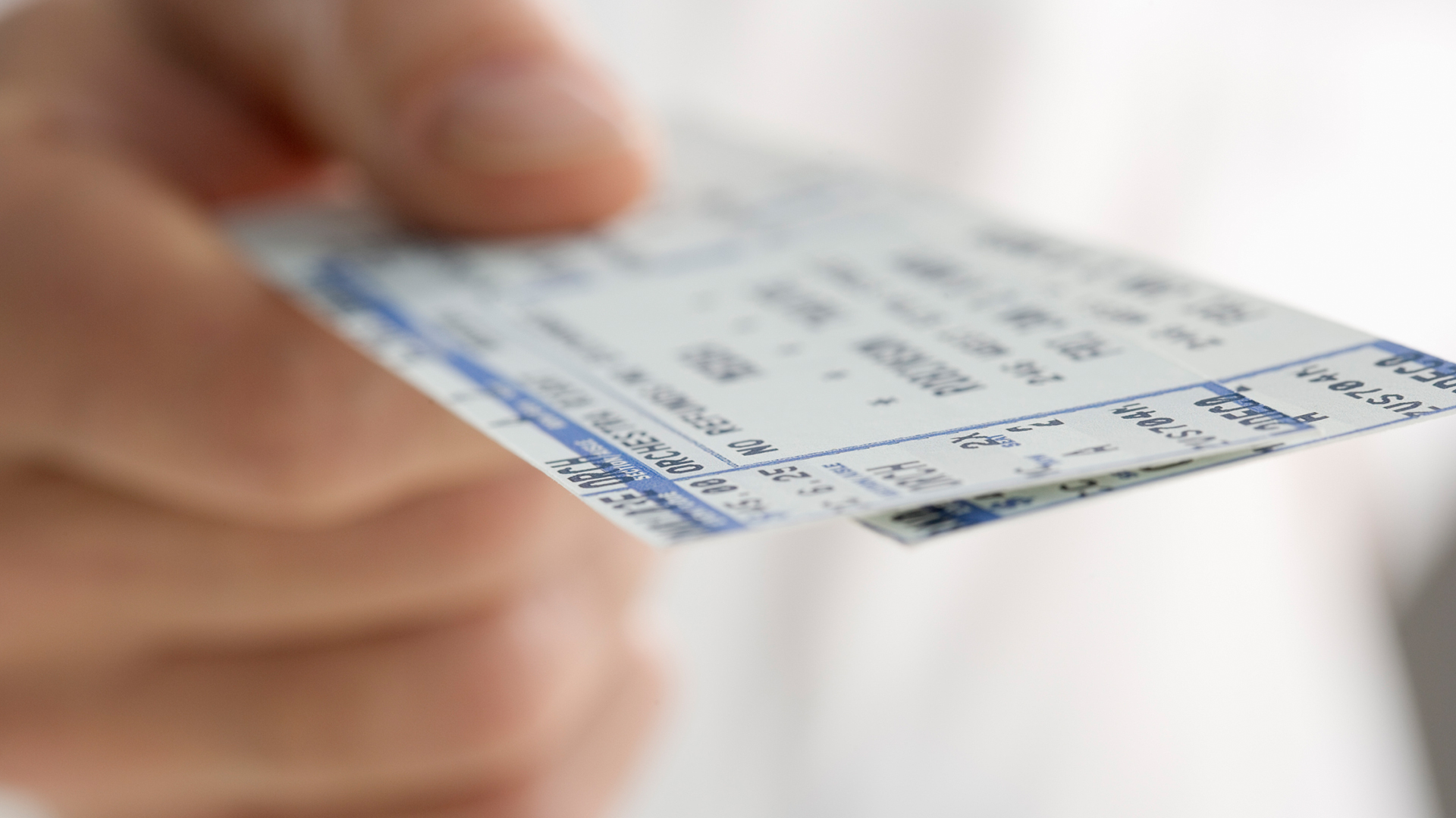 Everyday inspiration: Book a ticket