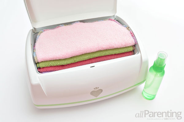 diy baby wipe warmer