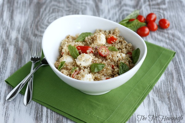 Mother's Day salads- Quinoa caprese salad