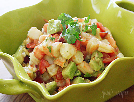 Mother's Day salads- Shrimp salad
