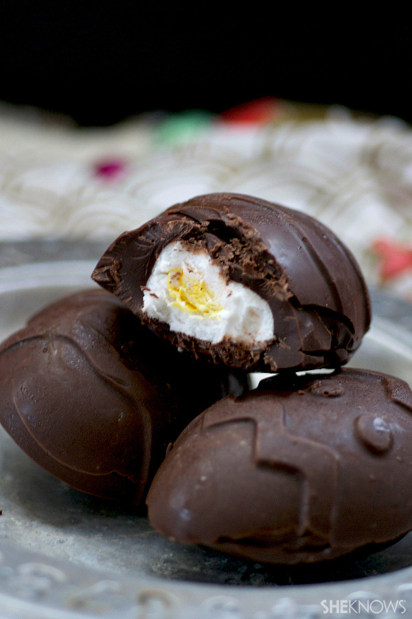 Easy homemade Cadbury eggs recipe