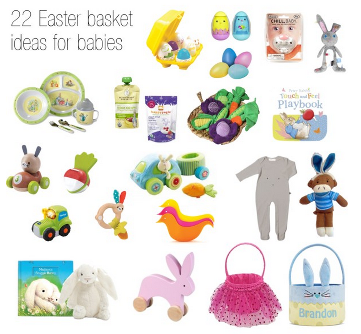 infant easter basket boy