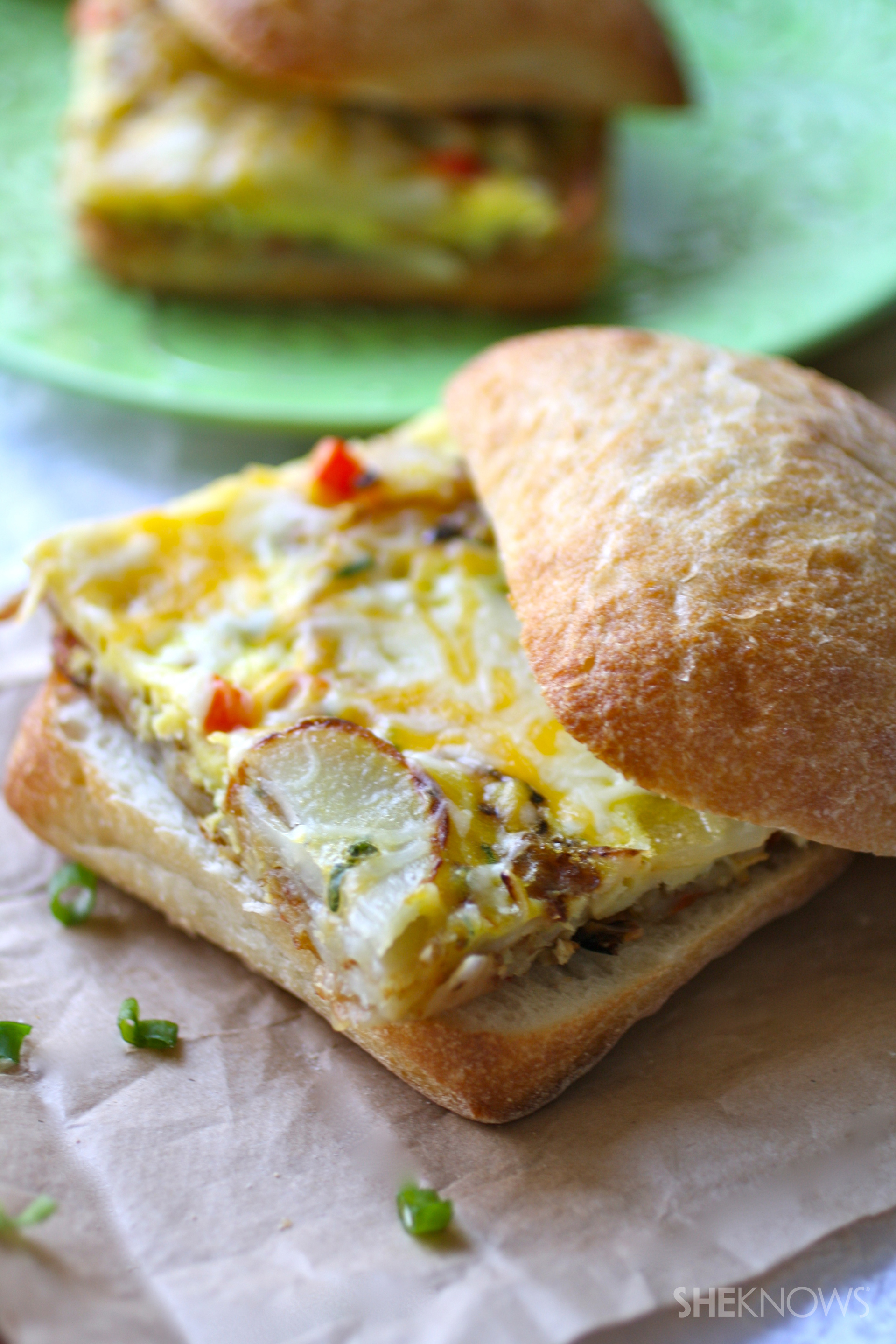 Meatless Monday: Spanish omelet sandwiches