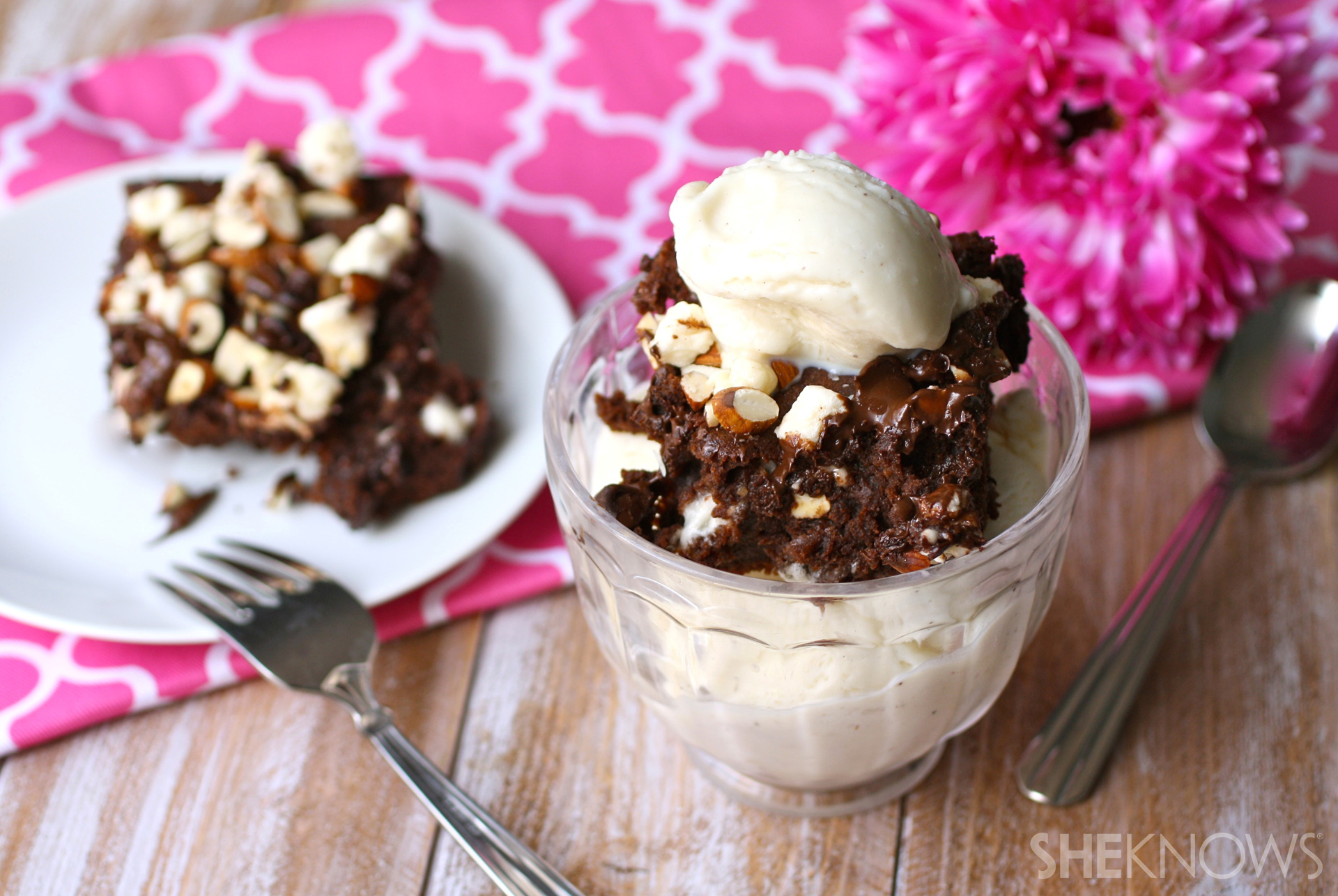Gluten-free rocky road brownies