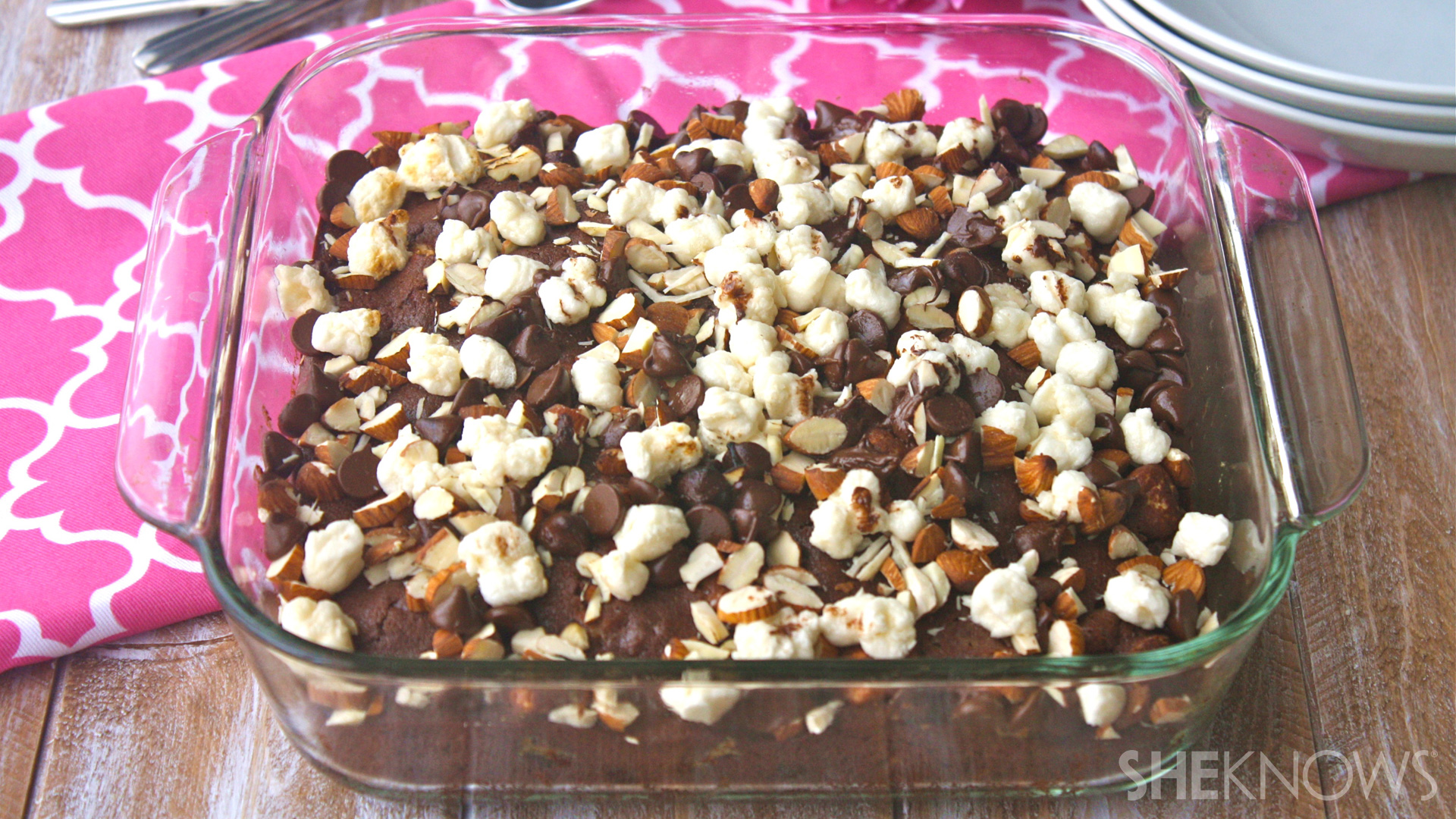 Gluten-free rocky road brownies