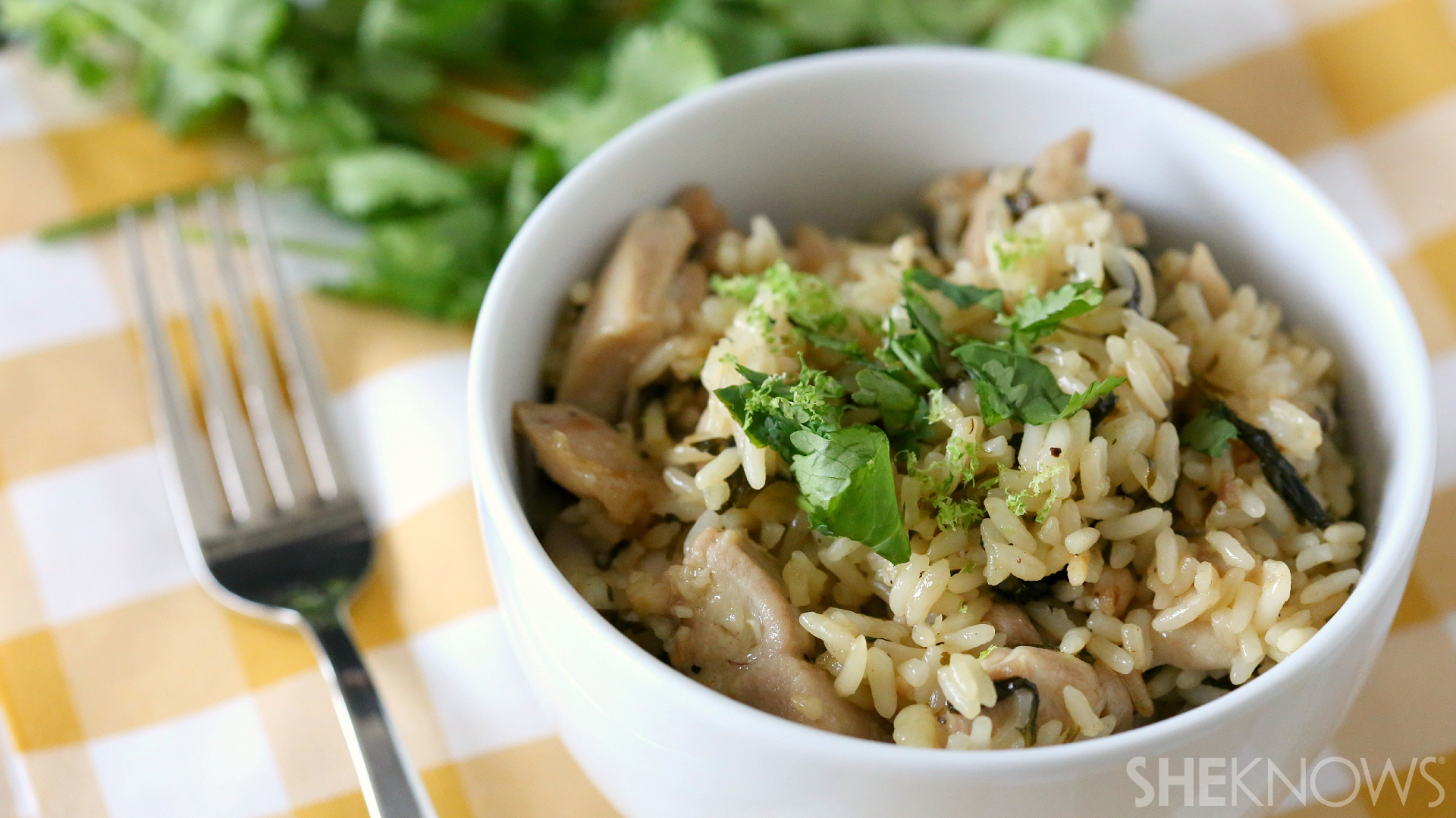 One skillet cilantro lime chicken