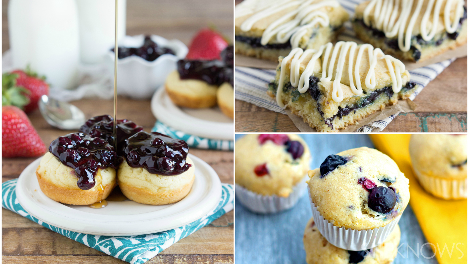 Simple blueberry desserts