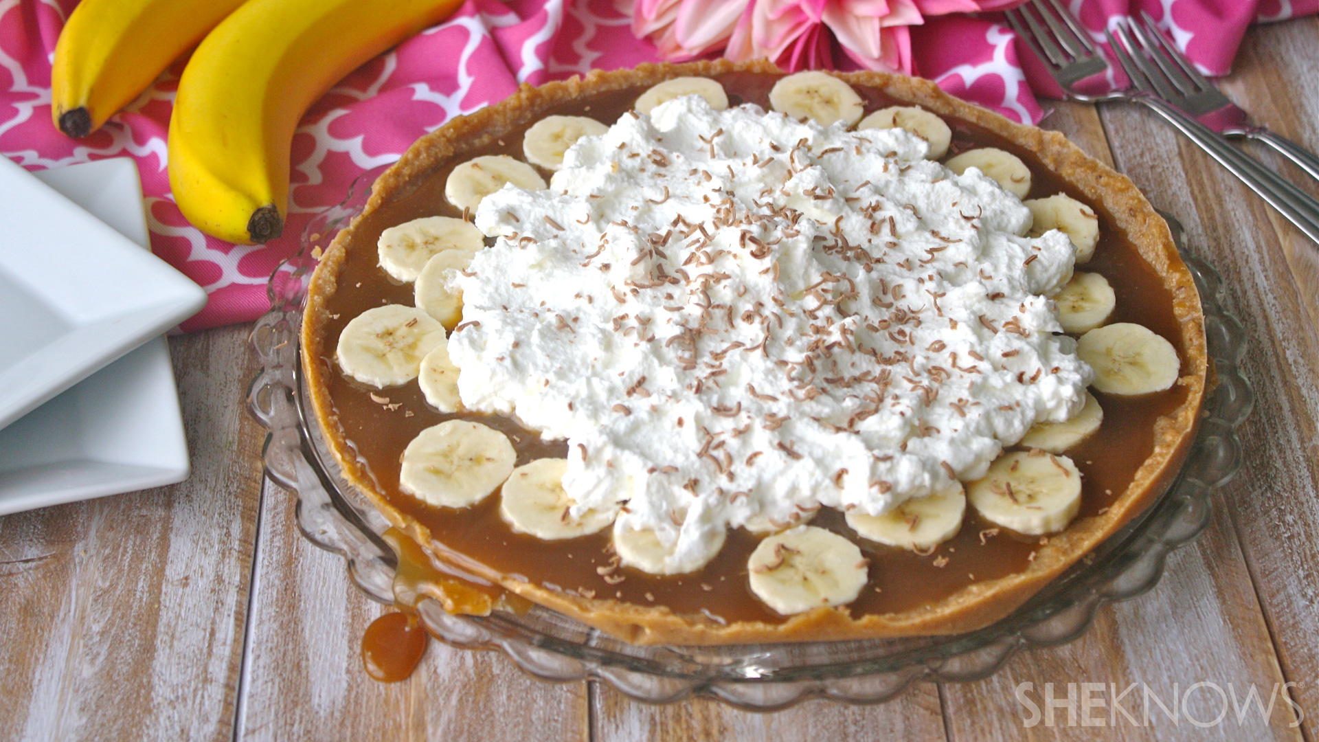 Easy banoffee pie