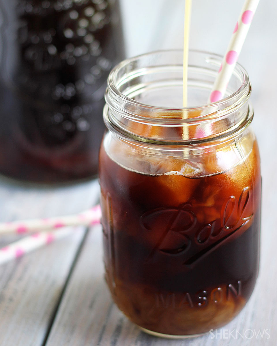 Caramel iced coffee