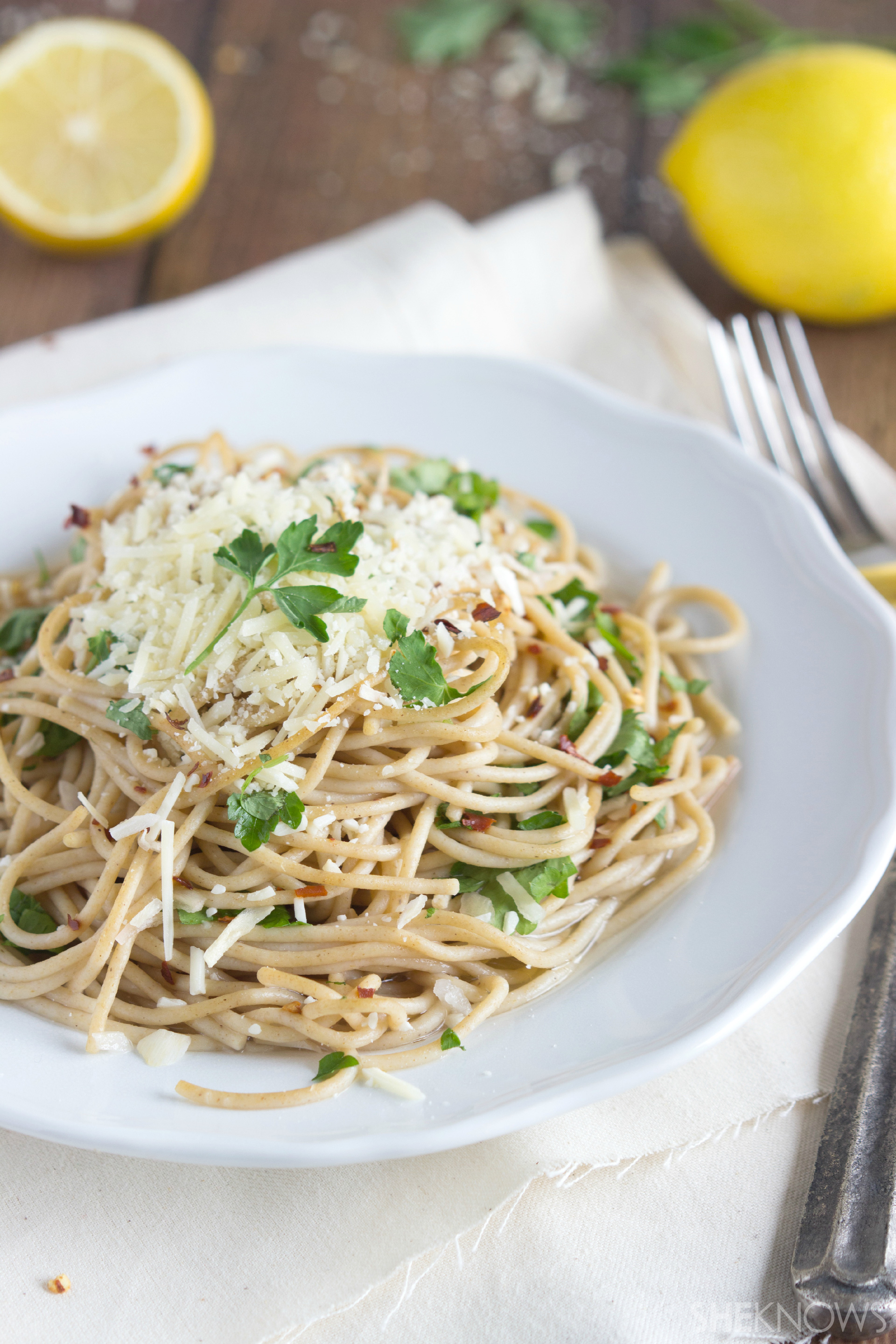 pasta aglio