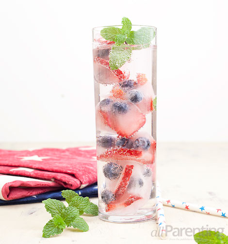 allParenting Red, white and blue mojito