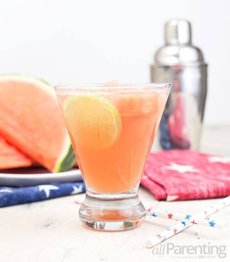 allParenting Watermelon limeade cocktail