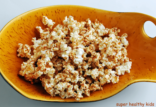 Healthy desserts- Almond Maple Popcorn Snack