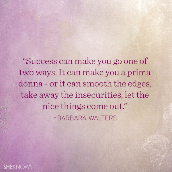 10 Inspirational quotes that prove Barbara Walters is a legend