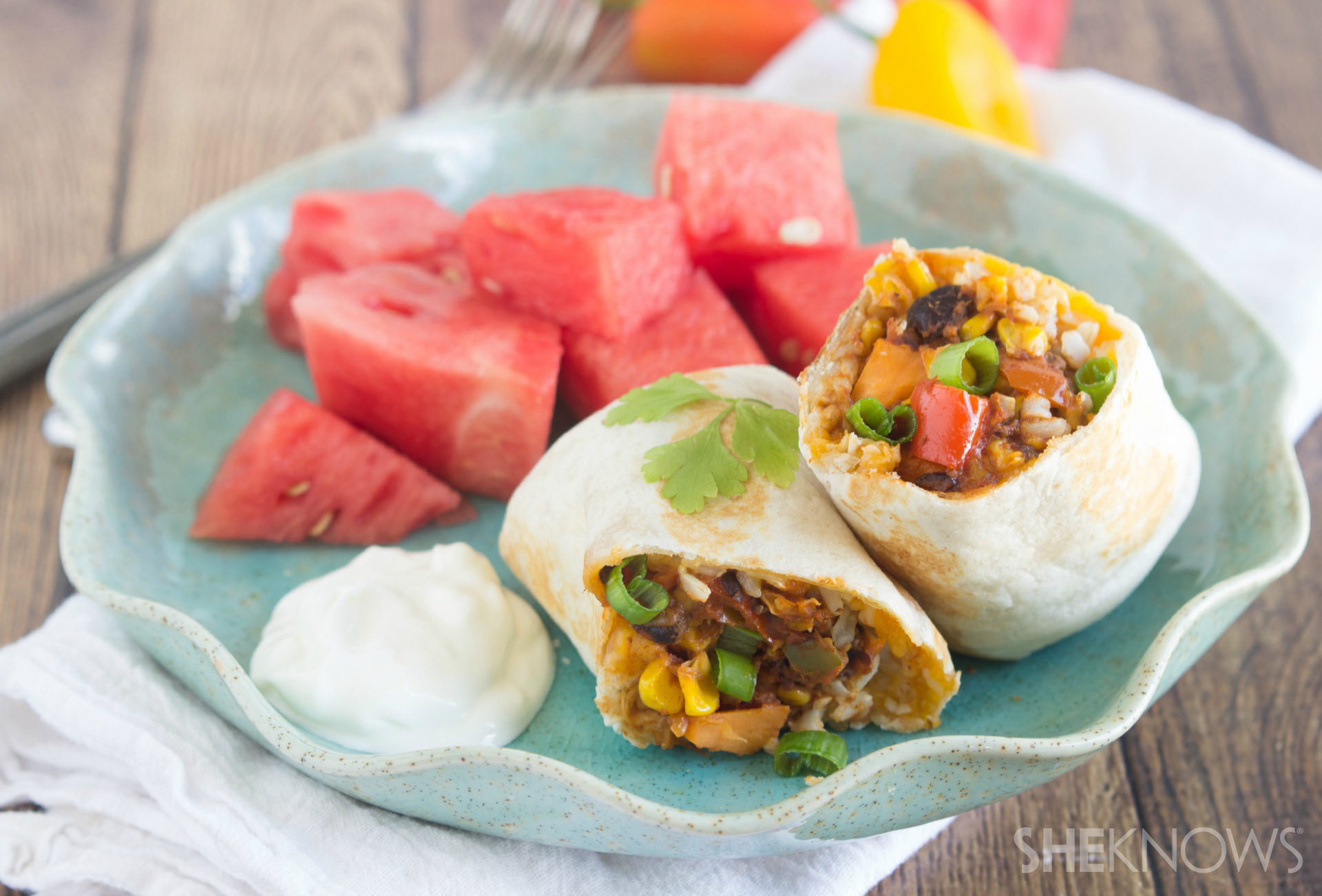 Quesarito vegetarian