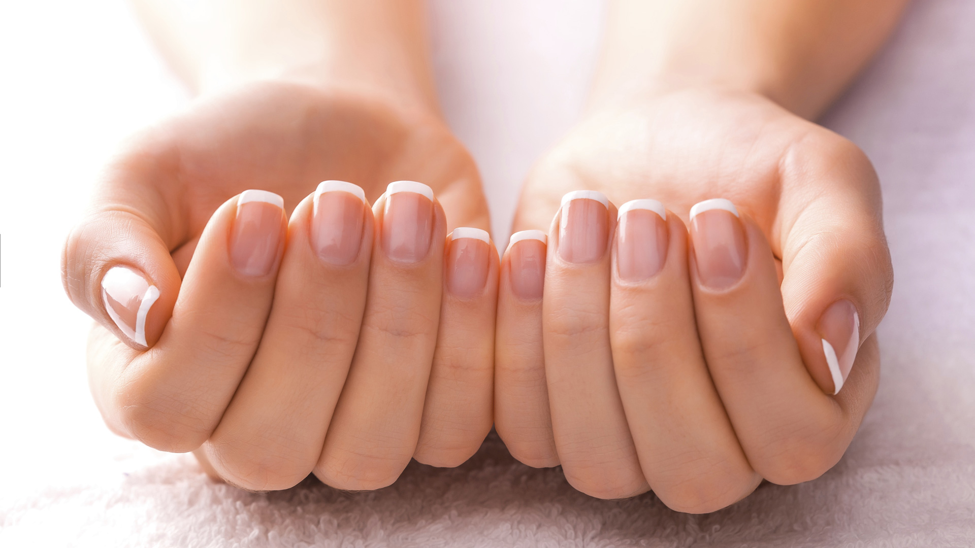 Woman with great nails