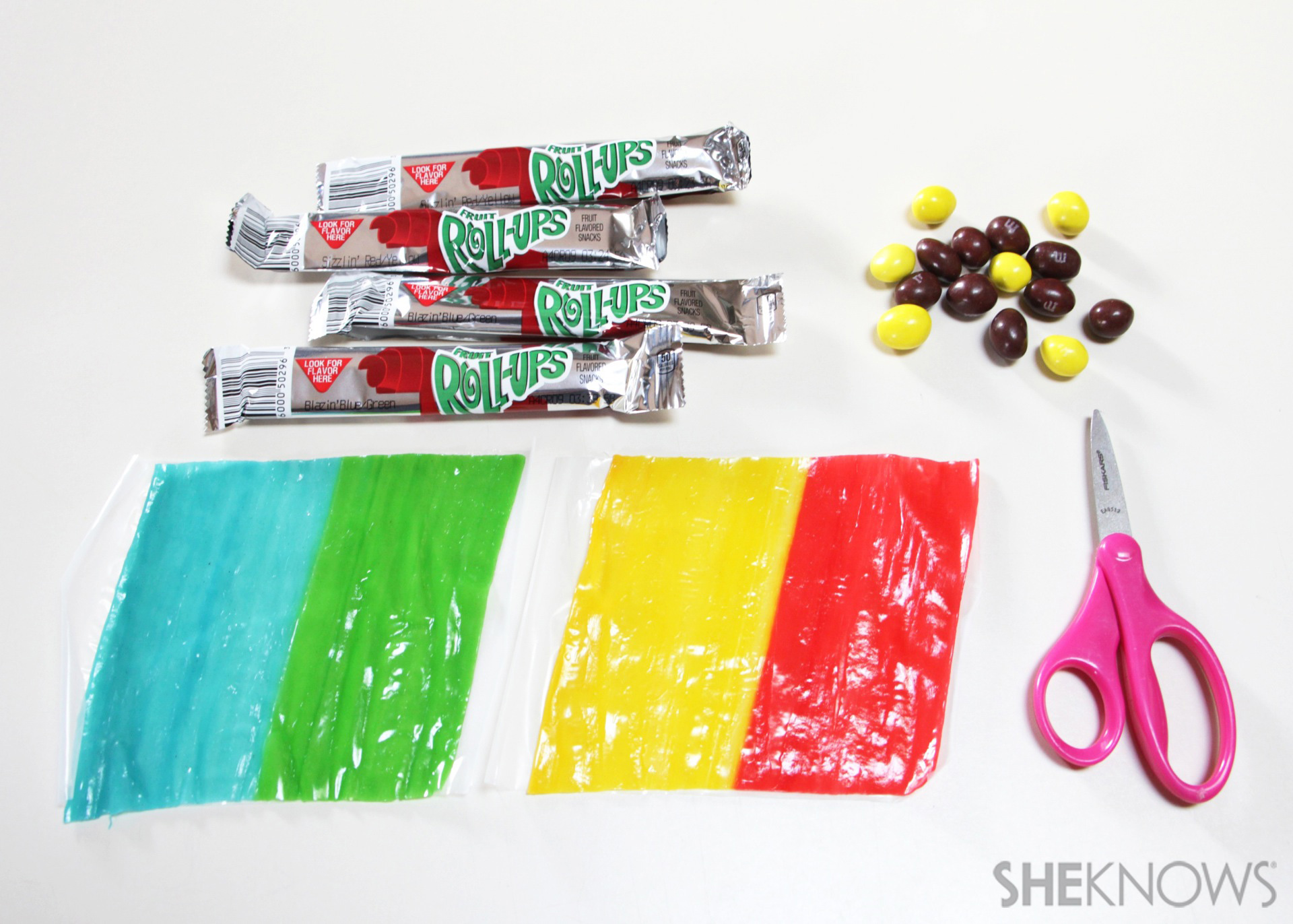 Fantastical Fruit RollUps flowers