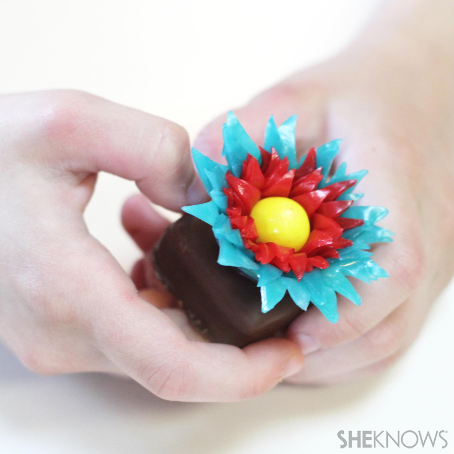 Fantastical Fruit RollUps flowers