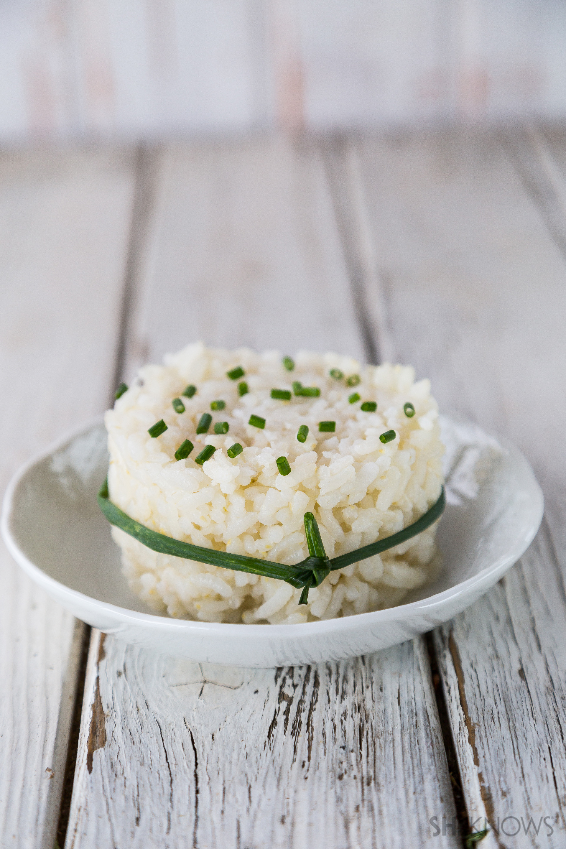 Steamed rice recipe