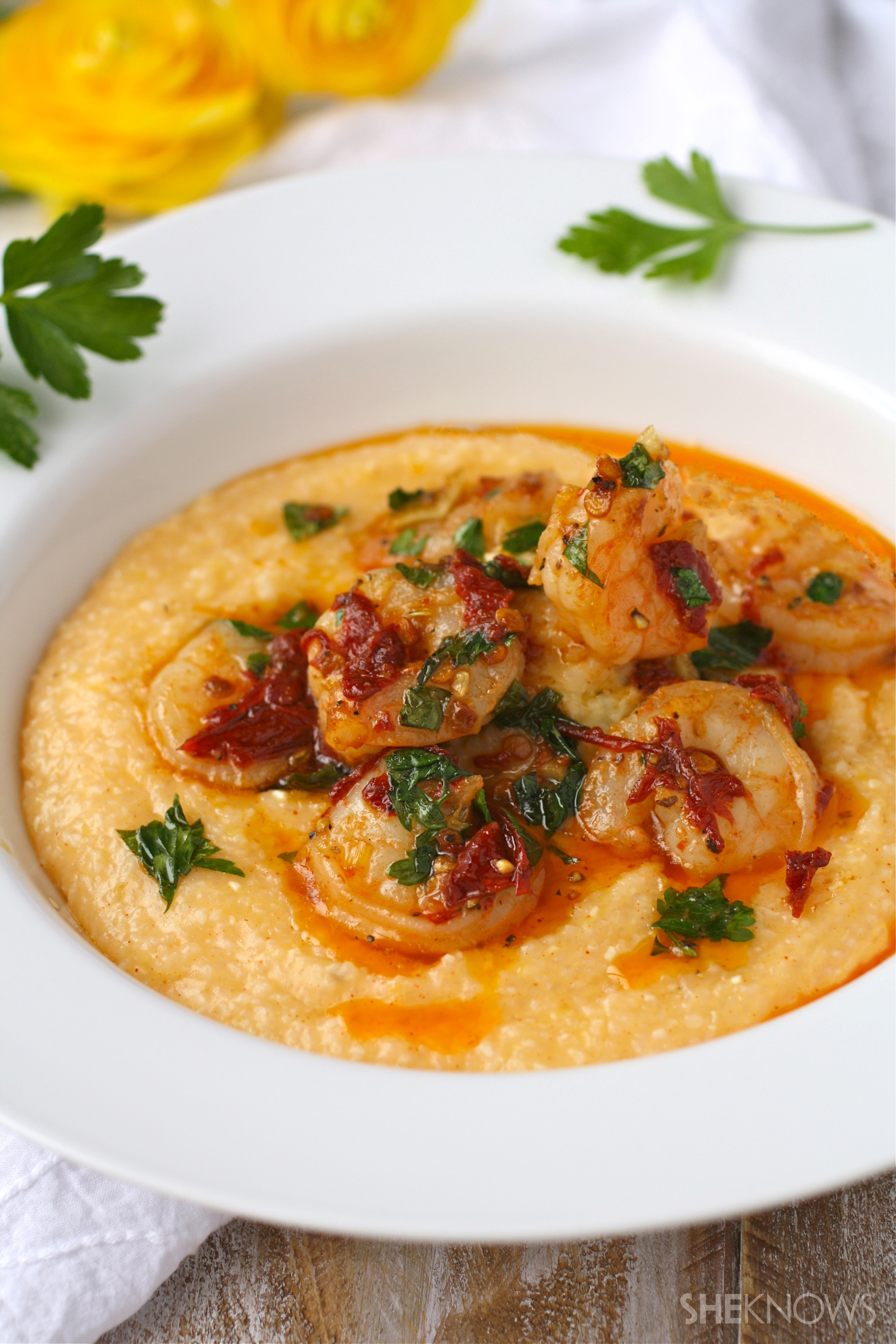 Sunday Dinner Cheesy Shrimp And Grits