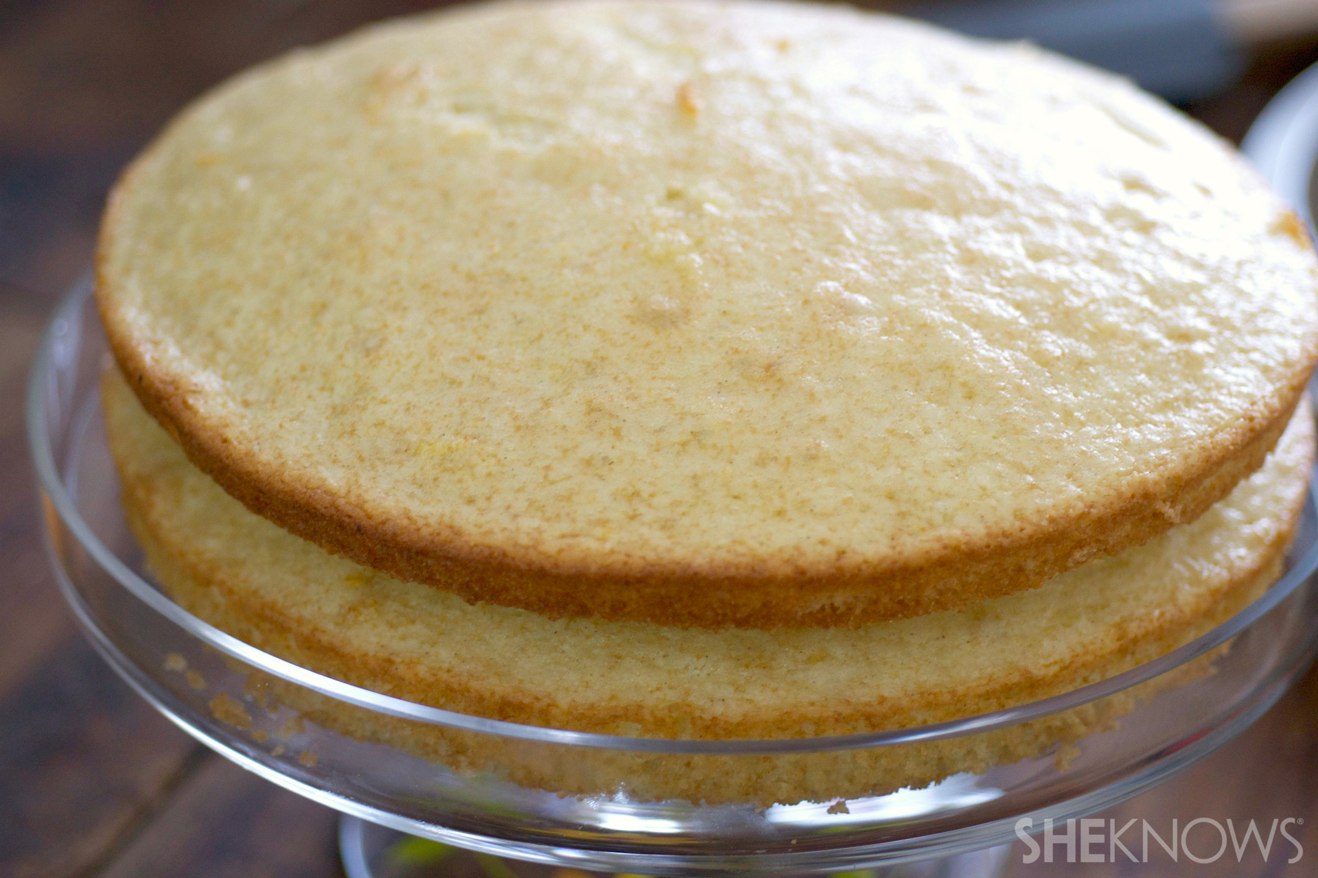 Fresh orange, honey and ricotta wedding cake