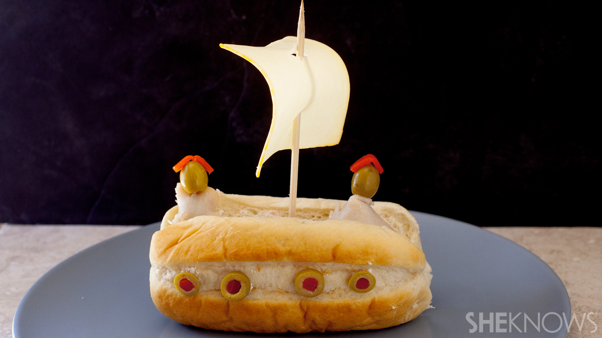 Set sail sandwiches