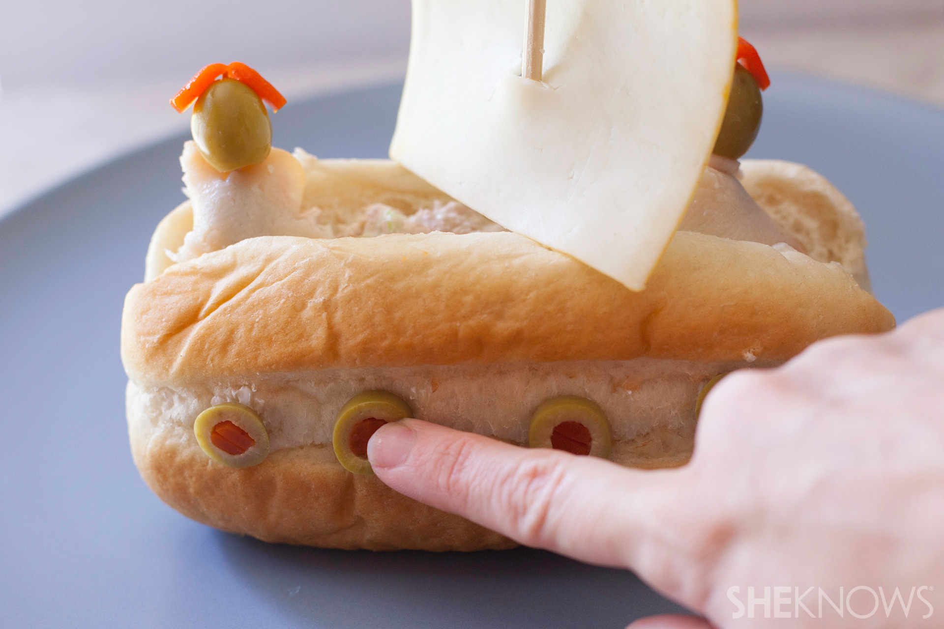 Set sail sandwiches