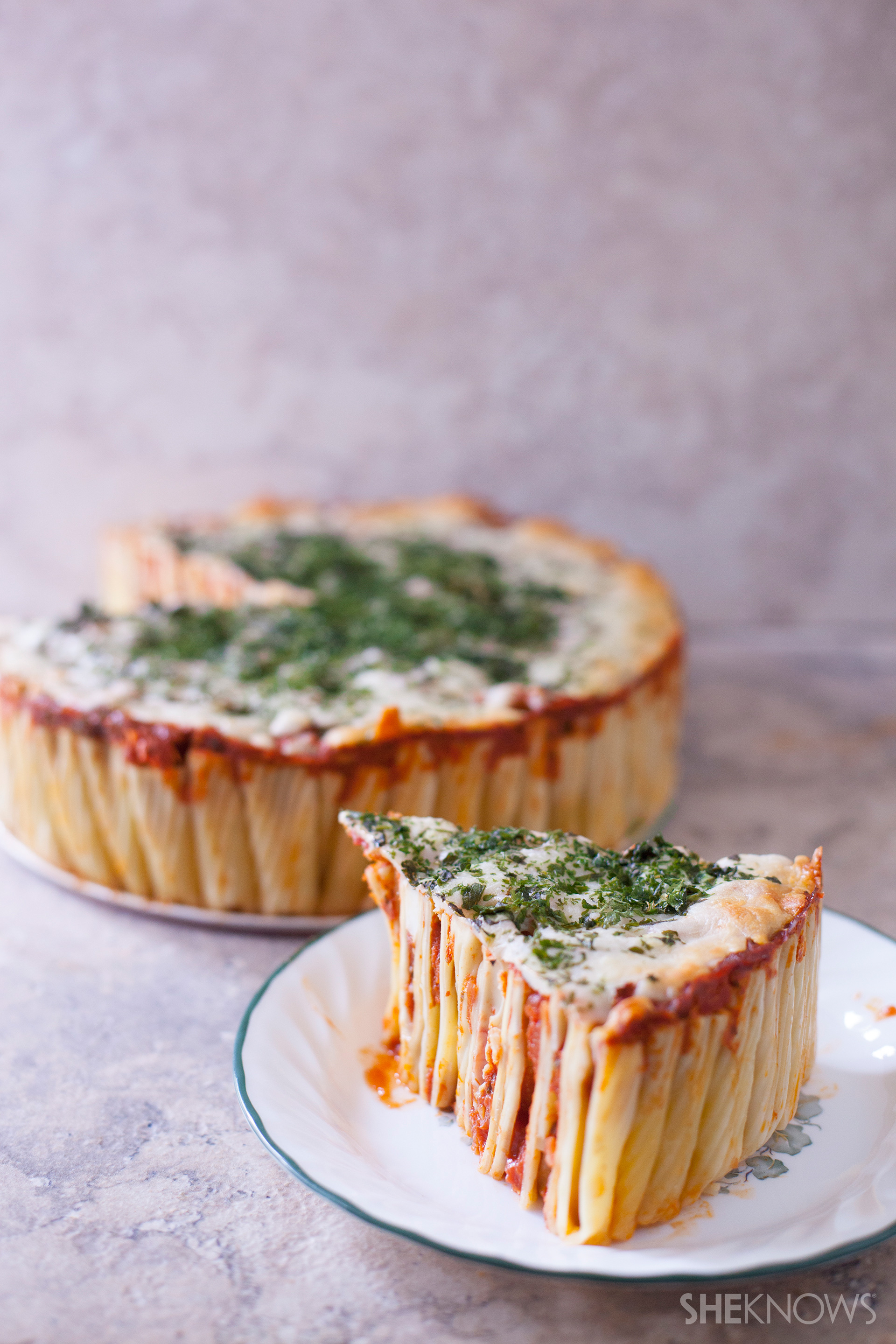 Let them eat (rigatoni) cake!