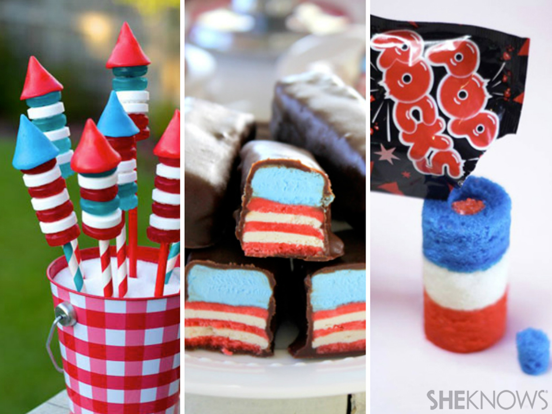 Get in the red, white and blue spirit