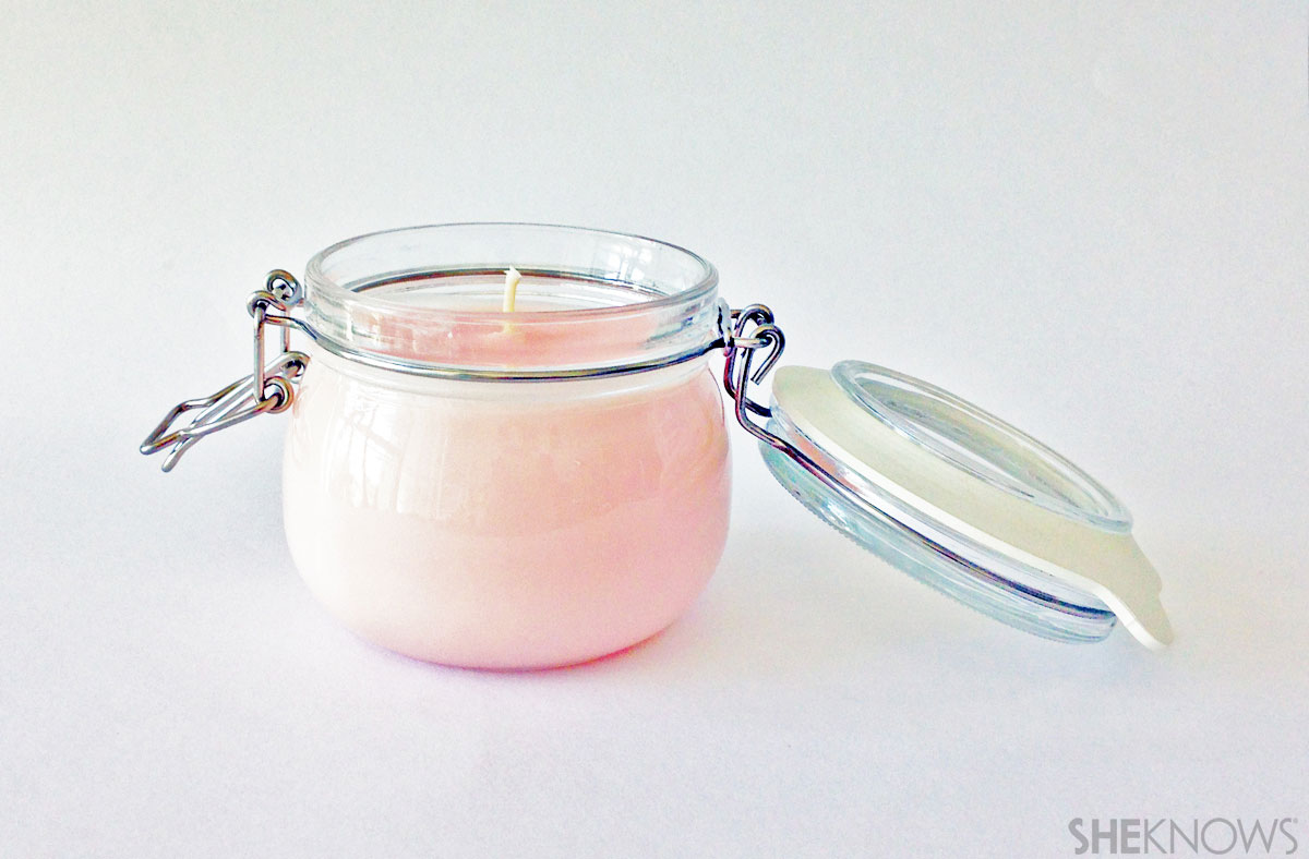 DIY scented candles: Setting your candle