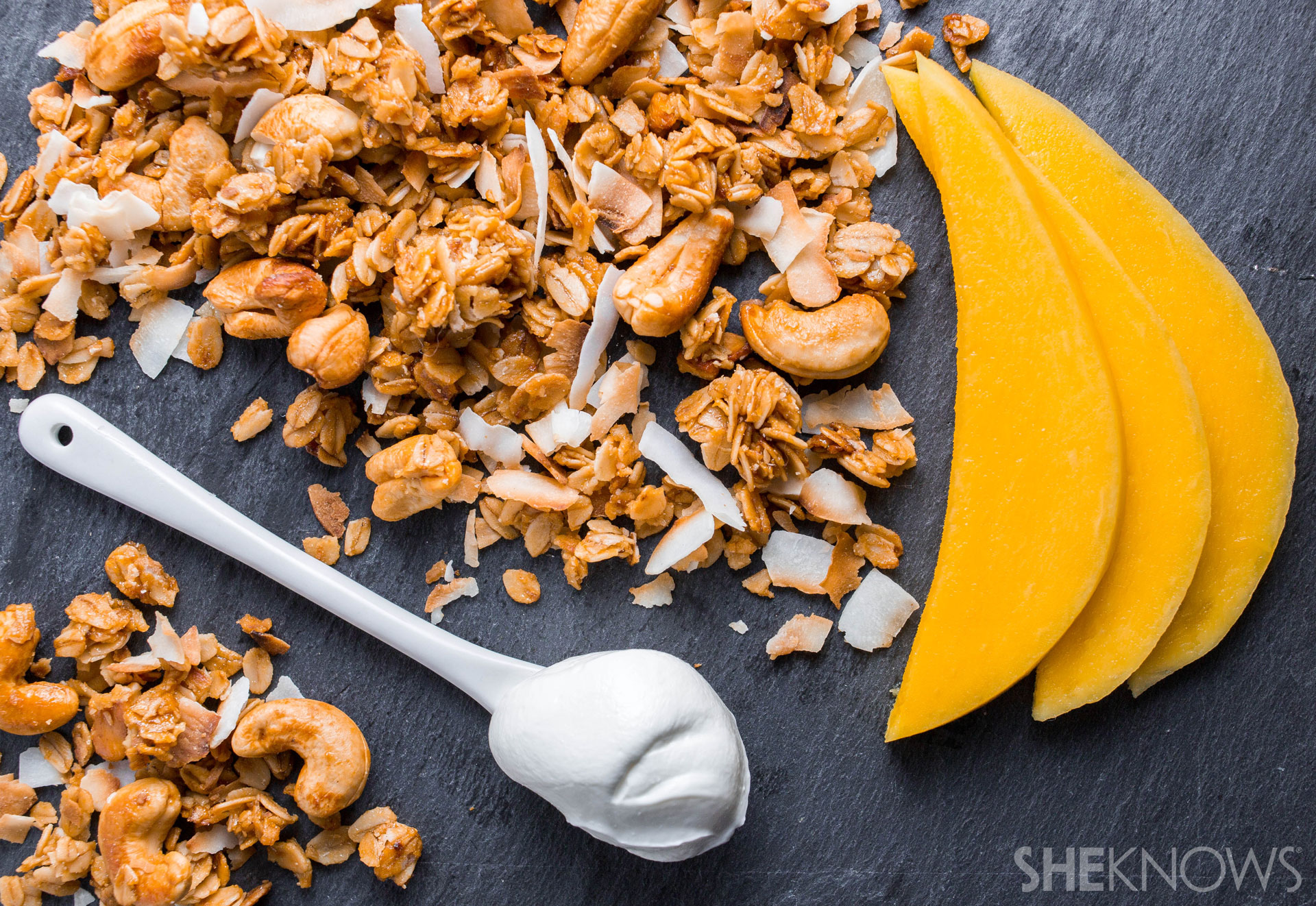Double coconut granola