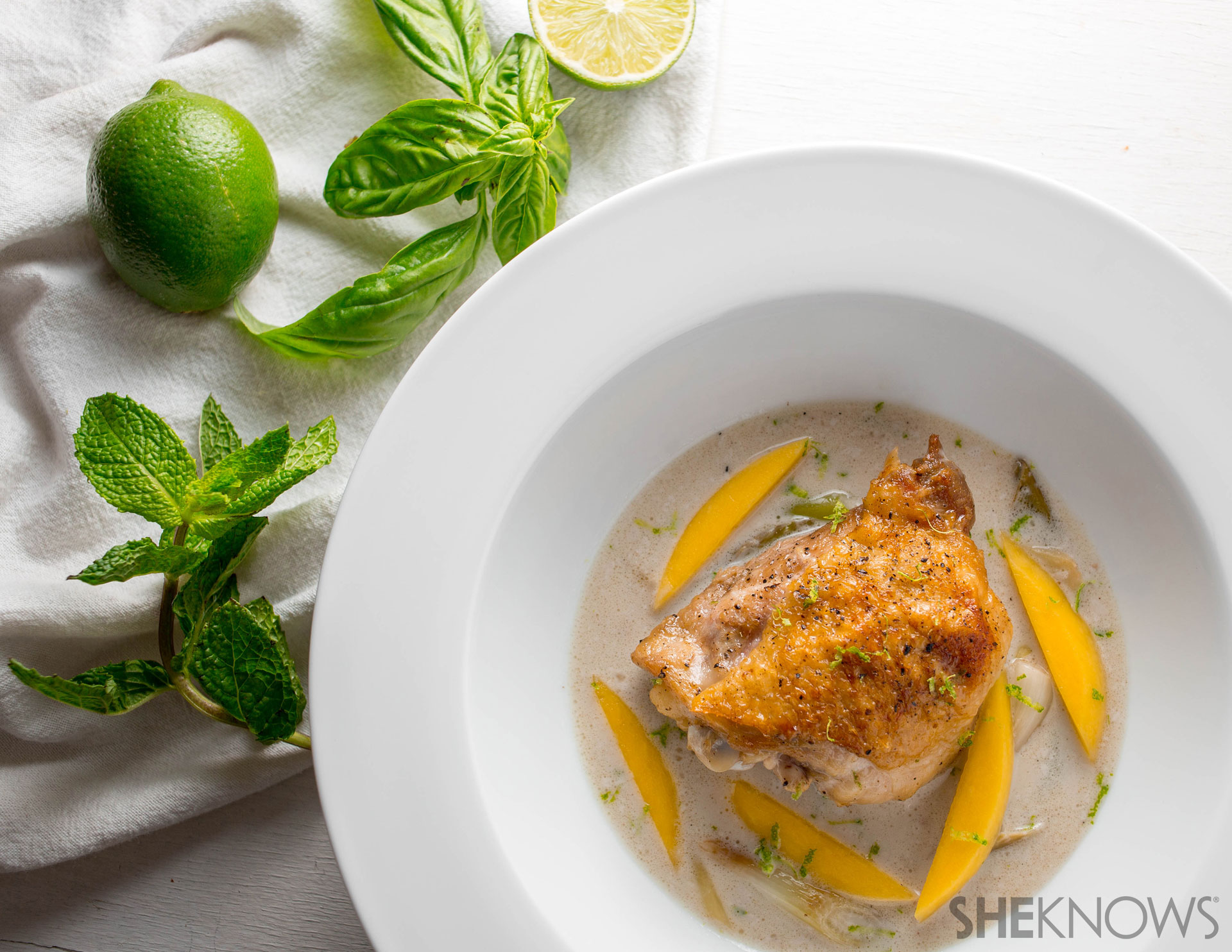 Lime and coconut chicken l SheKnows