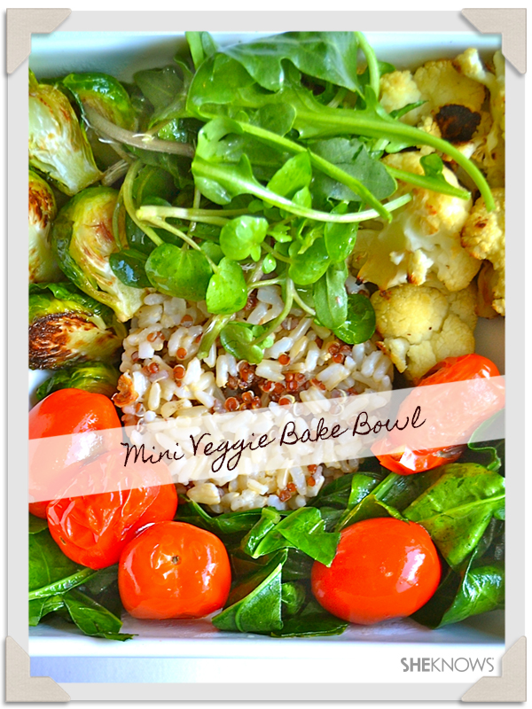 Dinner: Mini Veggie Bake Bowl