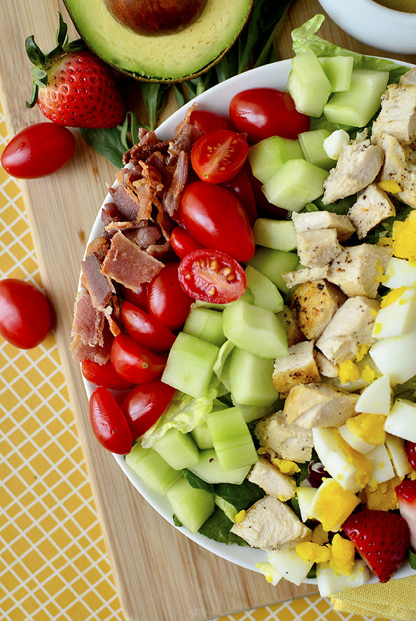 Simple summer salads- California cobb salad