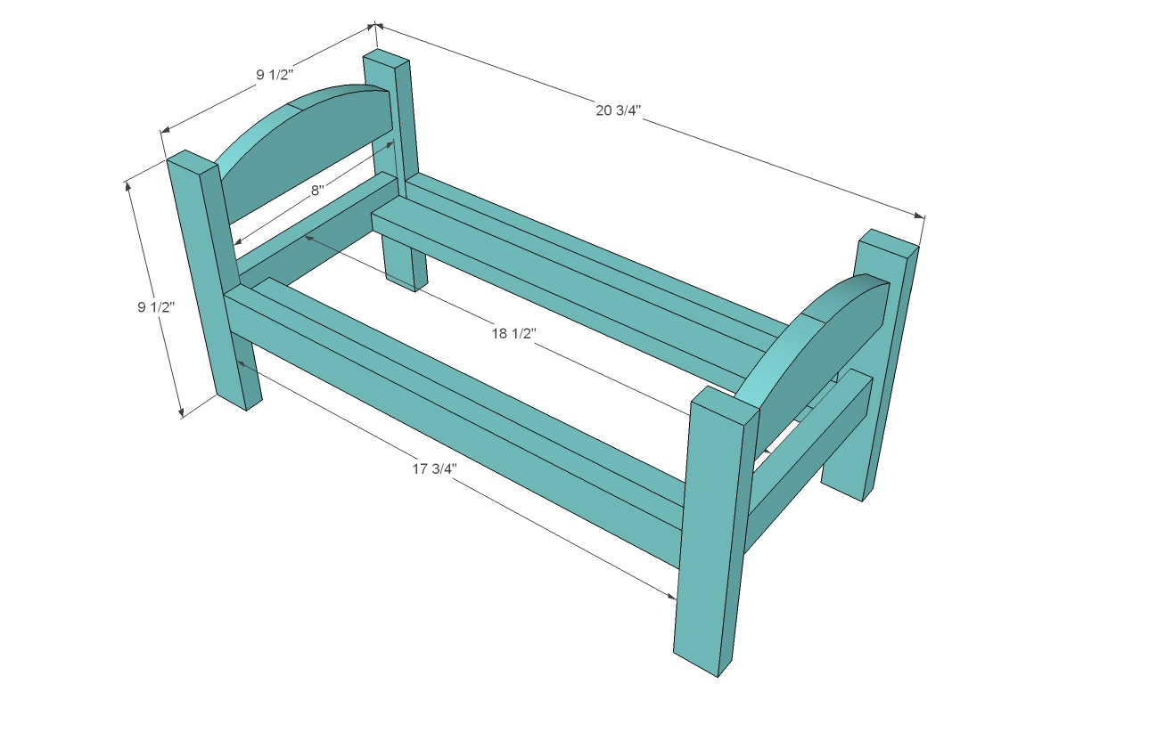 Woodwork Doll Bed Plans American Girl PDF Plans