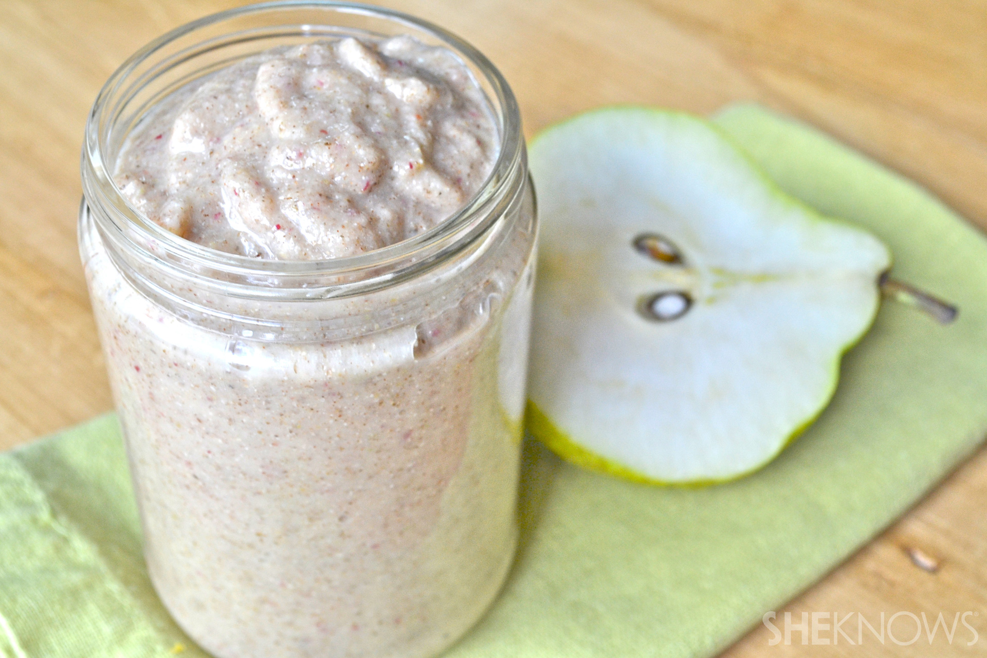 Afternoon snack: Cinnamon Apple Smoothie