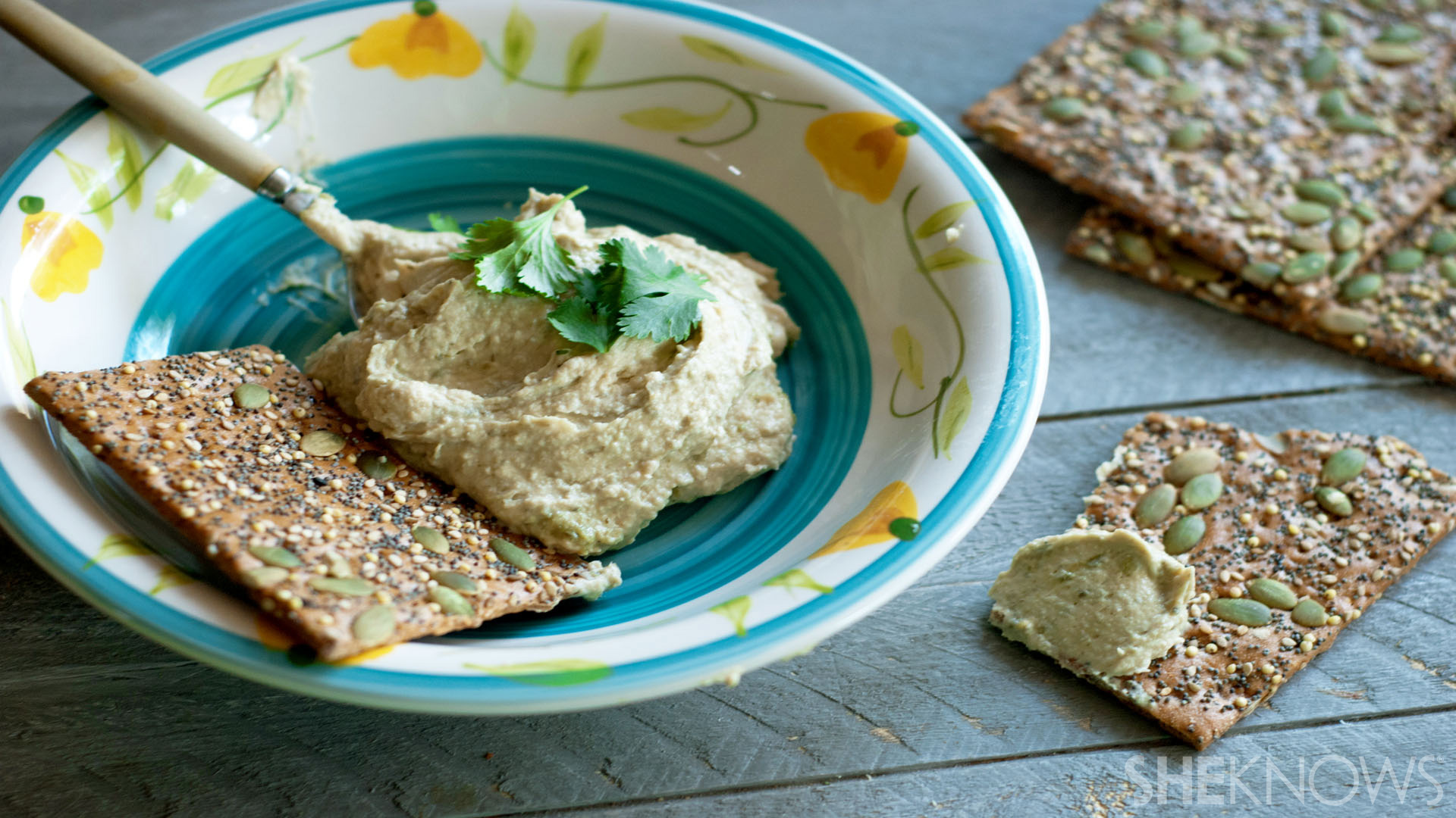 Pineapple jalapeno hummus recipe